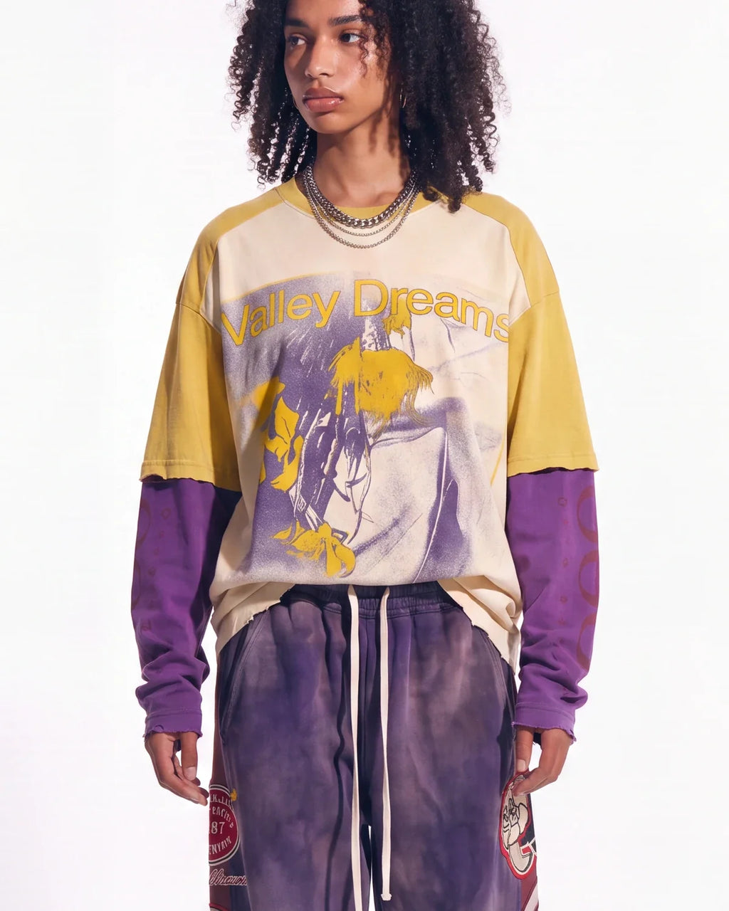 Vale Forever Sunrise L/S Tee Cream