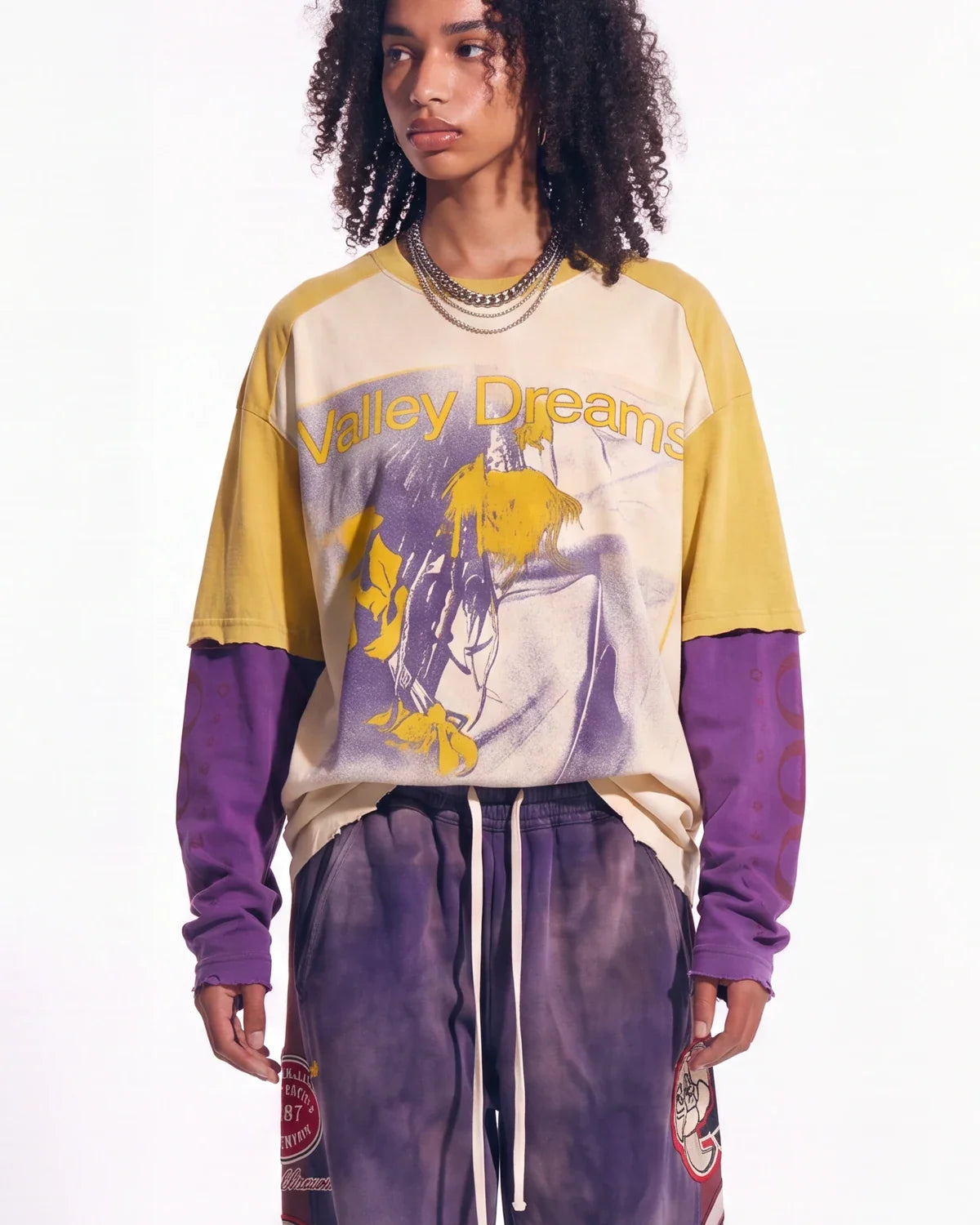 Vale Forever Sunrise L/S Tee Cream