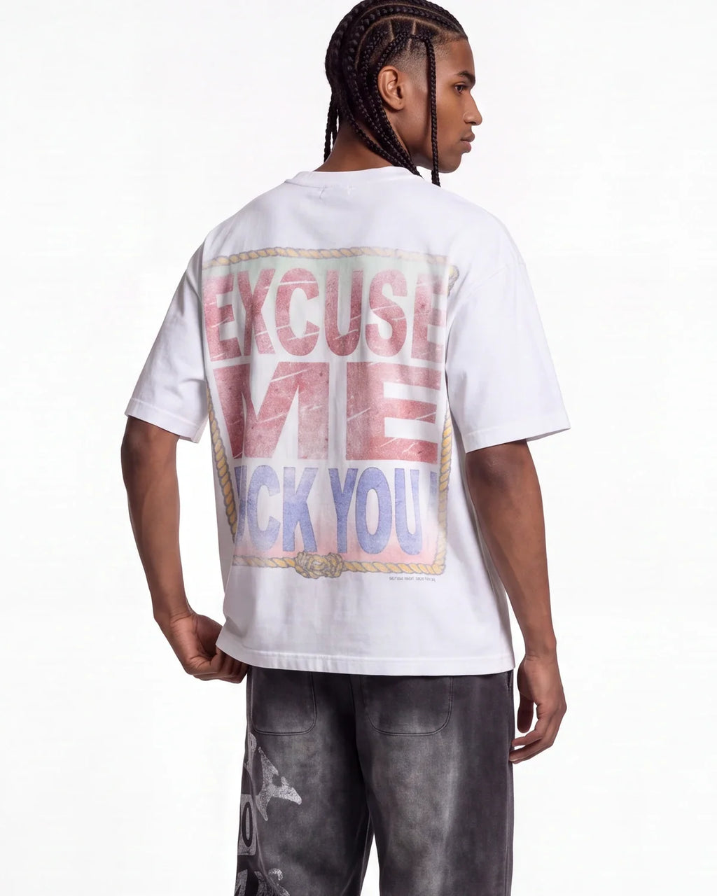 Vale Forever Dog of War Bling Tee White