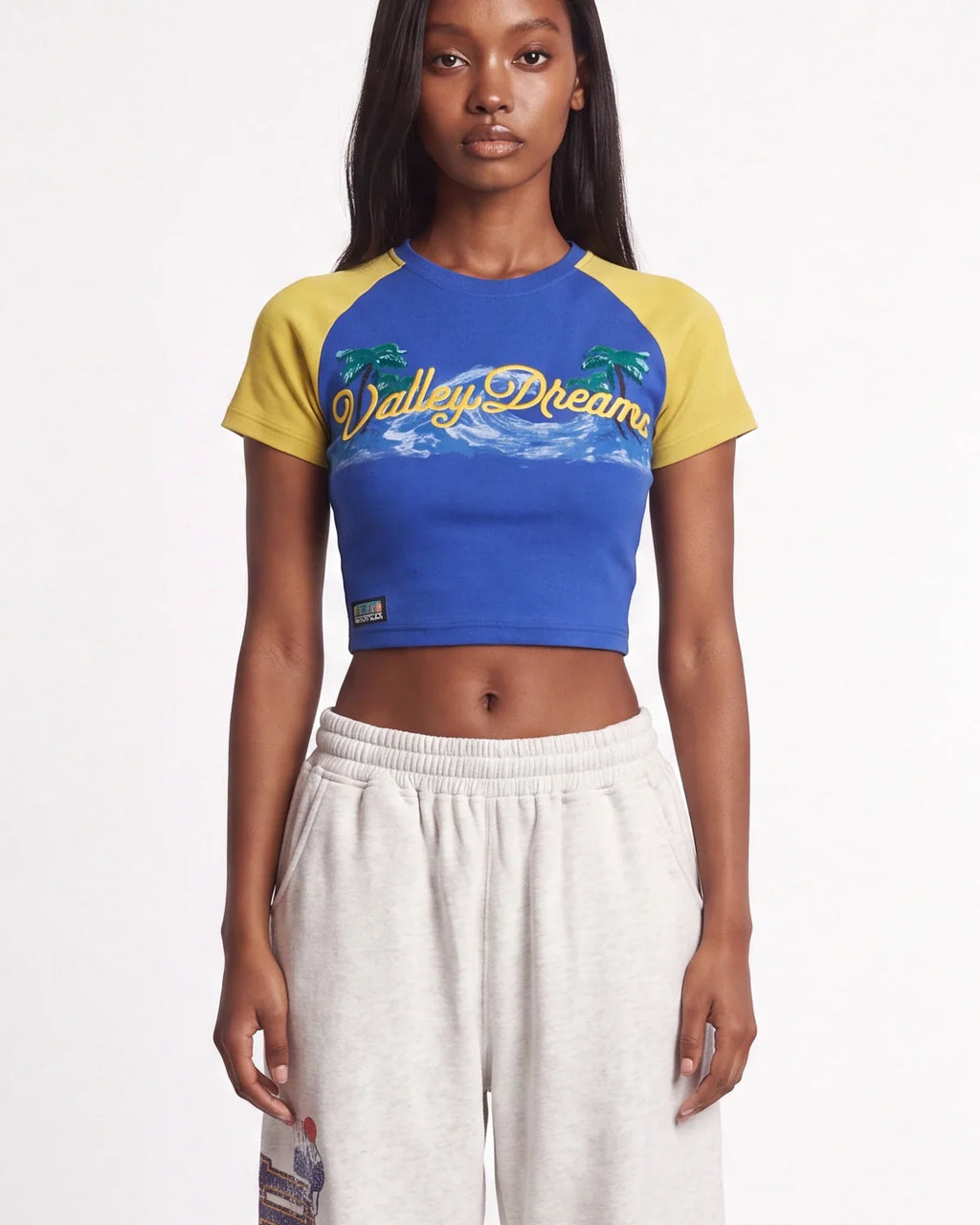 Vale Forever Wavy Tee Womens Femme Tee Bluey
