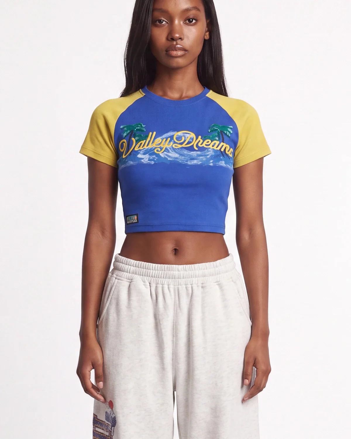 Vale Forever Wavy Tee Womens Femme Tee Bluey