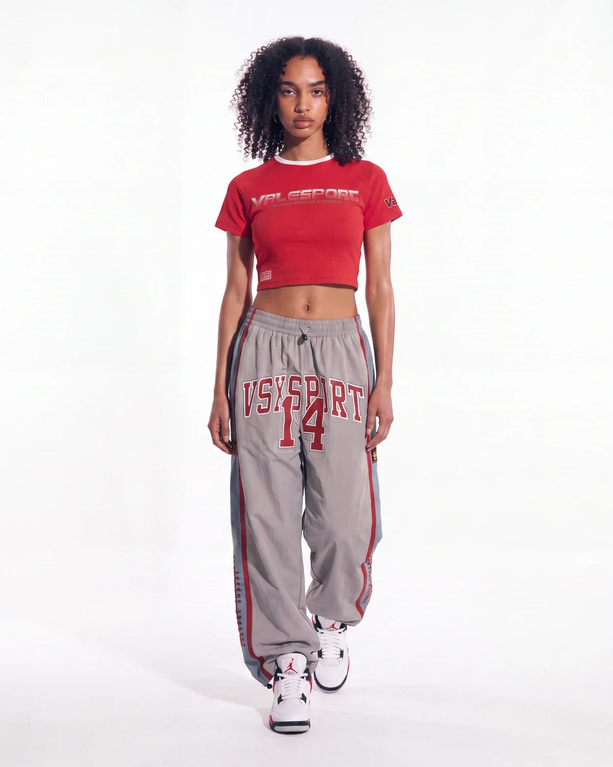 Vale Forever Candy Cane Womens Tee Femme Red