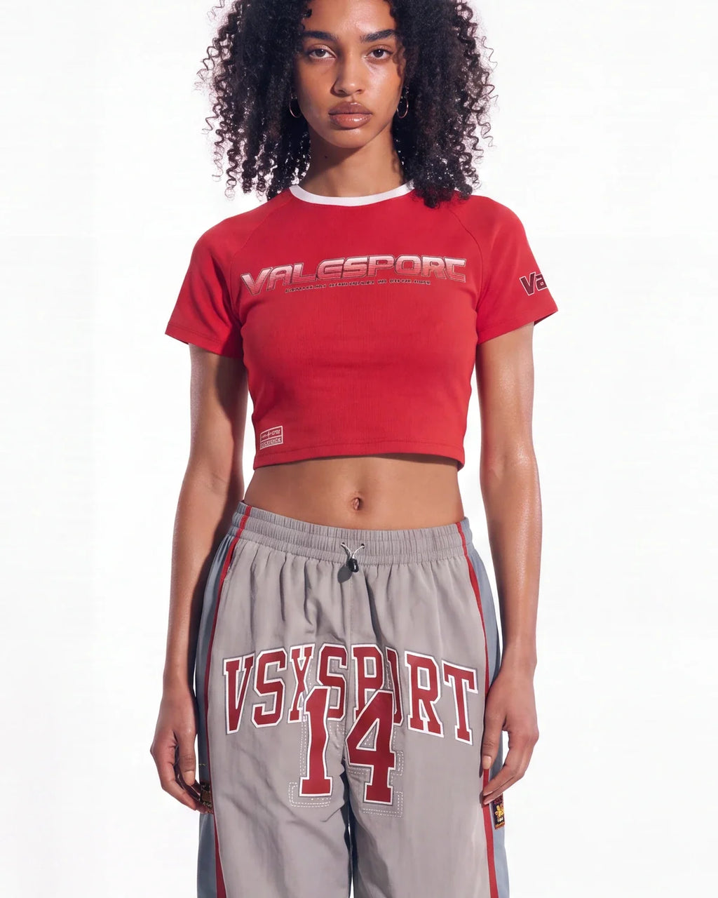 Vale Forever Candy Cane Womens Tee Femme Red