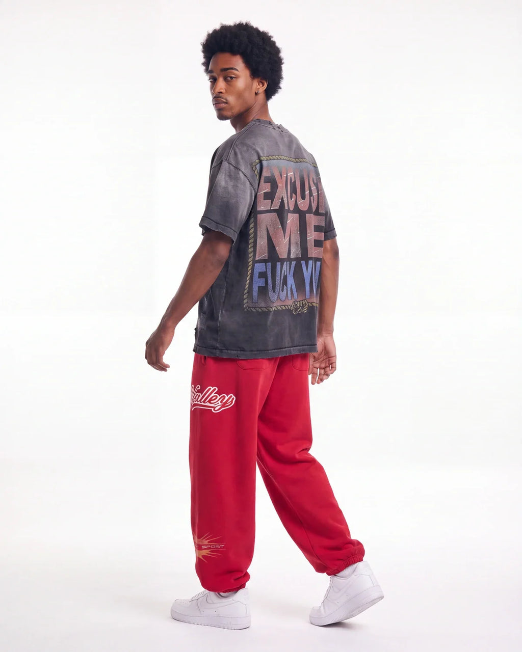Vale Forever Lego Sweatpants Cherry Red