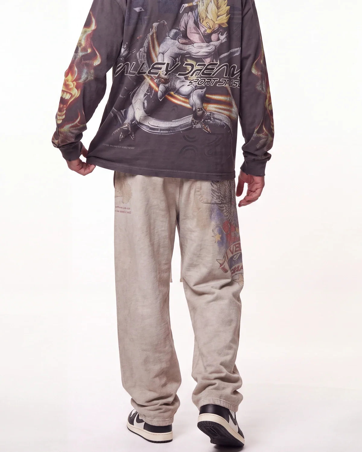 Vale Forever Crash Sweatpants Dirty Grey