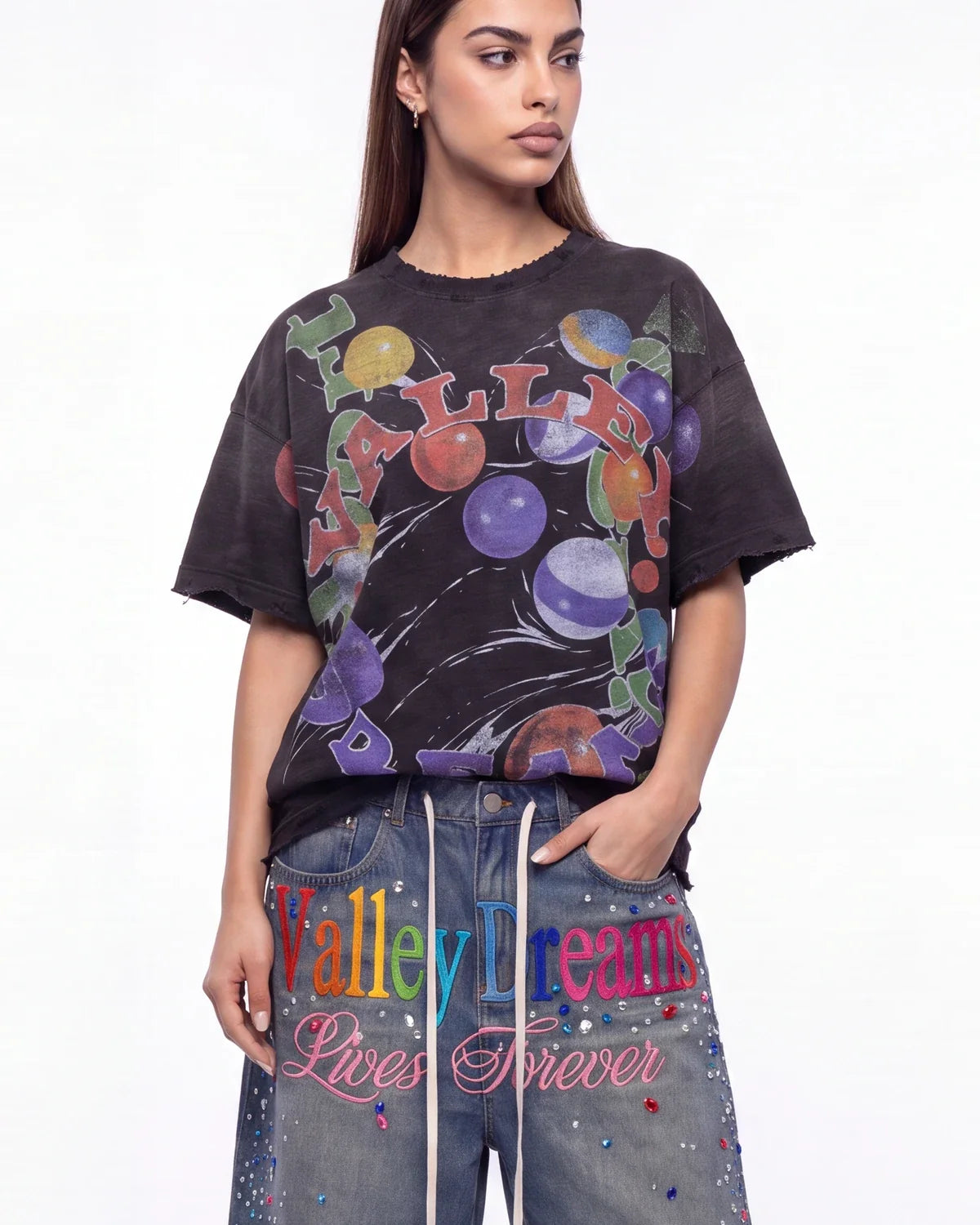 Vale Forever 8 Ball Tee Black