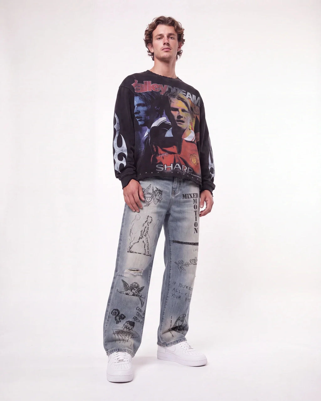 Vale Forever Goat L/S Tee Black