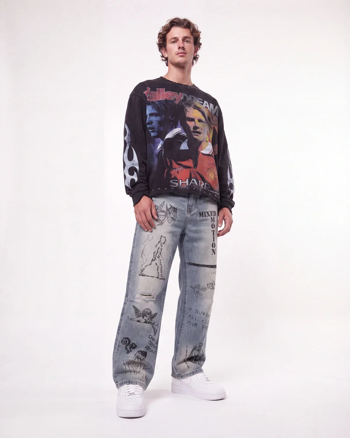 Vale Forever Goat L/S Tee Black
