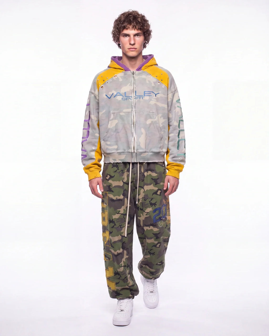 Vale Forever Kamo 2000 Sweatpants Green/Camo