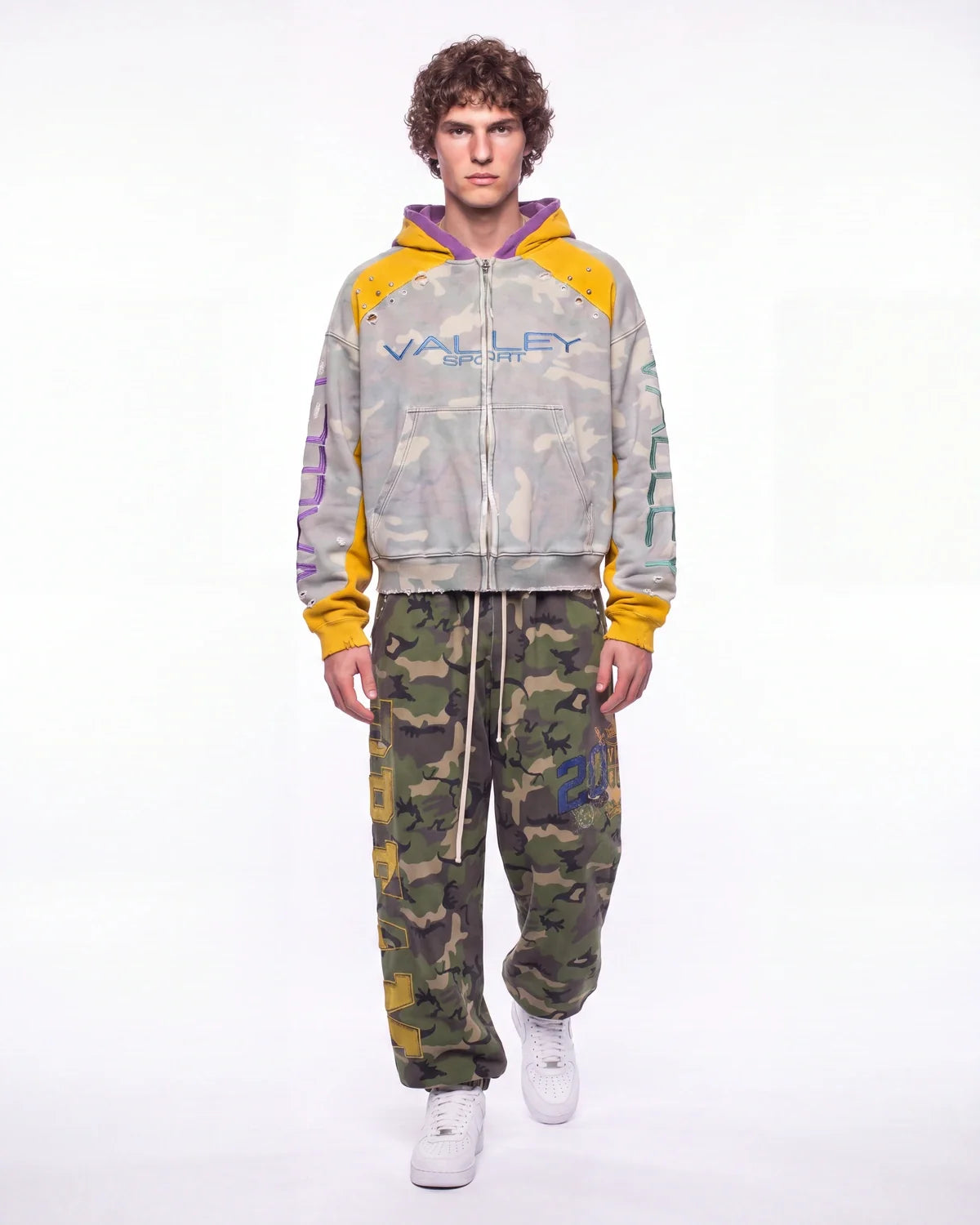 Vale Forever Kamo 2000 Sweatpants Green/Camo