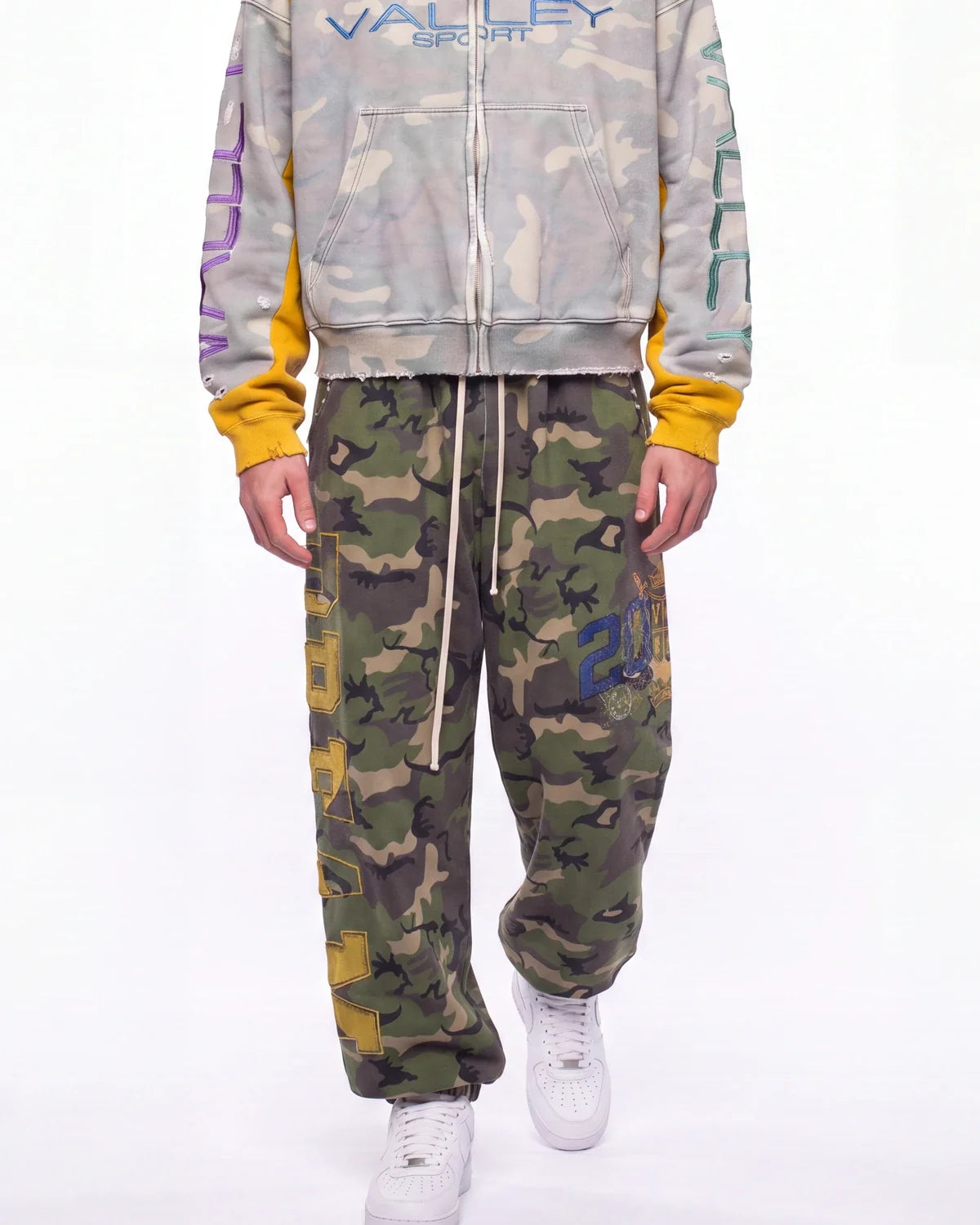 Vale Forever Kamo 2000 Sweatpants Green/Camo