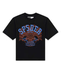 Sp5der Champions League Slub Tee Black/Blue