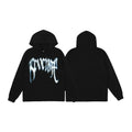 Revenge Black Motion Blue Arch Logo Pullover Hoodie
