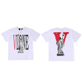 Vlone Statue of Liberty Graphic T-Shirt - White/Red
