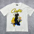 Corteiz "Tiger Gangster" Graphic T-Shirt – White | Authentic Streetwear