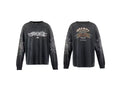 Saint Michael Spiderweb & "INSANITY" Long Sleeve - Black