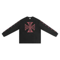 West Coast Choppers Cross Print ERD Stylist Same Style Waffle Sanskrit Long Sleeve (3)