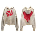 Saint Michael "EU" Bleeding Heart Hoodie - Off-White