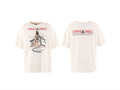 Saint Michael x Ghost in the Shell Anime Collaboration Vintage T-Shirt - Off-White