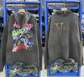 Saint Michael "ANARCHY" Multi-Text Hoodie - Black