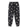 Saint Michael All-Over Skull Print Sweatpants - Black