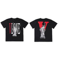 Vlone Statue of Liberty Graphic T-Shirt - Black/Red