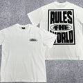 Corteiz RTW Box Logo T-Shirt – White/Blue