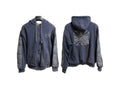 West Coast Choppers Iron Cross Zip-Up Hoodie - Vintage Black