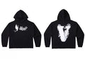 Vlone Dove & Marble "V" Graphic Hoodie - Black/White