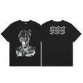 Revenge x Juice WRLD Black Portrait & 999 Short Sleeve T-Shirt