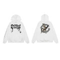 Revenge Angel / Religious Circle Arch Logo Pullover Hoodie White