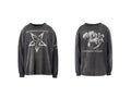 Saint Michael "THE BURNING OF EARTH" Long Sleeve - Black