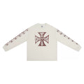 West Coast Choppers Cross Print ERD Stylist Same Style Waffle Sanskrit Long Sleeve (4)