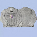 Corteiz Heavyweight Denim Jacket Grey