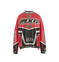 Saint Michael Motocross Racing Long Sleeve - Red/Black