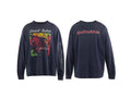 Saint Michael "Dead Saint" & "GodPunishes" Long Sleeve - Navy