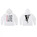 Vlone Dragon Graphic Hoodie - White/Black