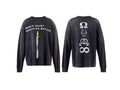 Saint Michael Candle Graphic Long Sleeve - Black