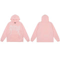Revenge x Playboy Rhinestone / Outline Bunny Arch Logo Pullover Hoodie Pink