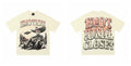 Mixed EMOTION Alien Cowboy Skull UFO Desert Apricot Oversized Graphic Tee