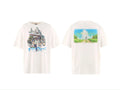 Saint Michael x Summer Wars Anime Collaboration Vintage T-Shirt - Off-White