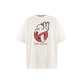 Saint Michael "SAINT HORROR" Ghost Graphic Vintage T-Shirt - Off-White