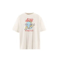 Saint Michael Cartoon Ghost "ESSENCE" Vintage  T-Shirt - Off-White