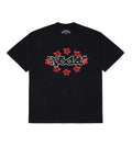 Sp5der WorldWide Star Tee Black Red