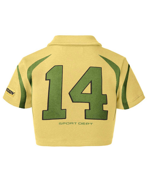Vale Forever 007 Women's Brazil Rugby Tee Yellow