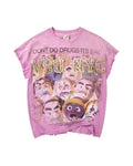 Vale Forever No Drugs Tank Pink
