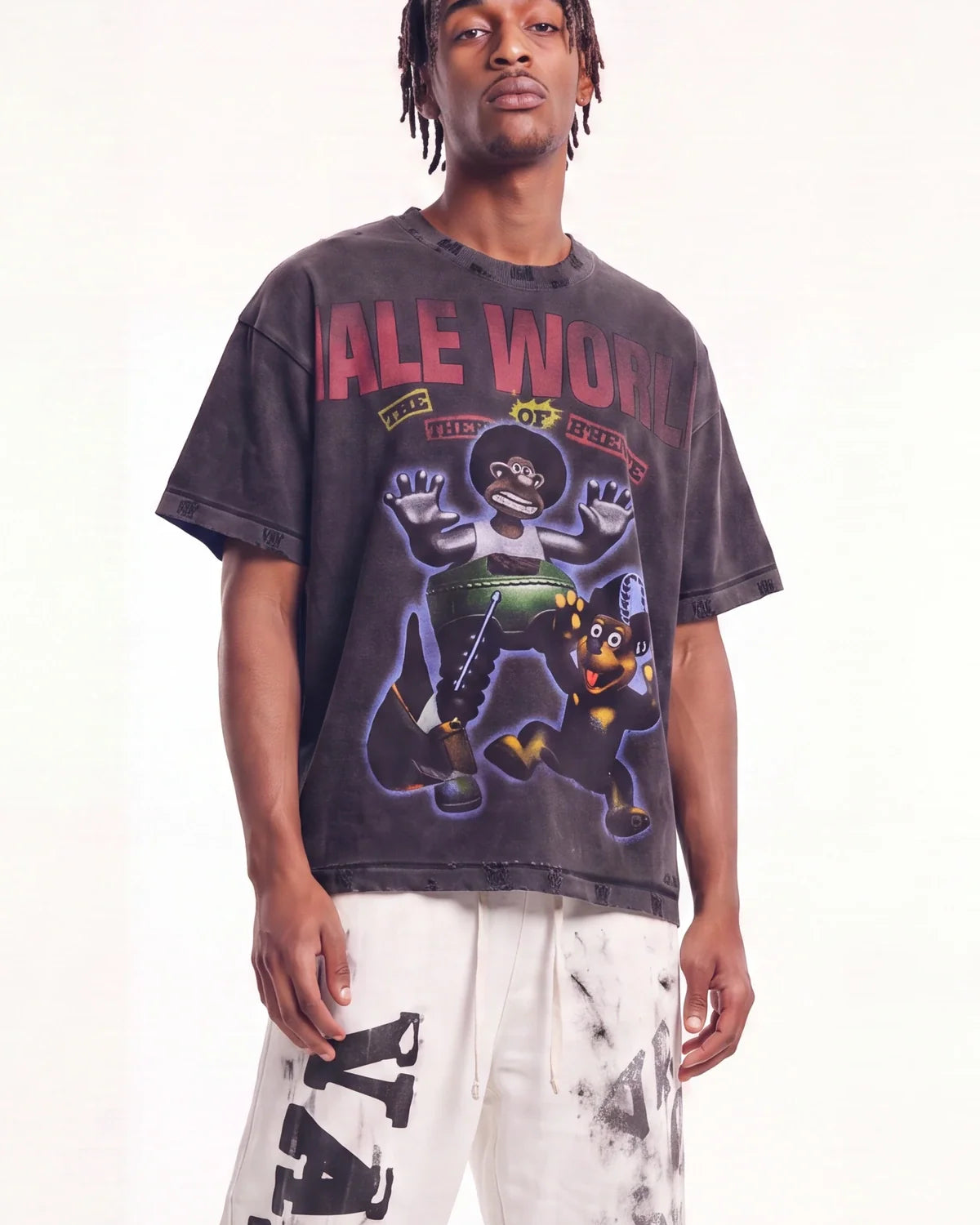Vale Forever Happy Tee Black